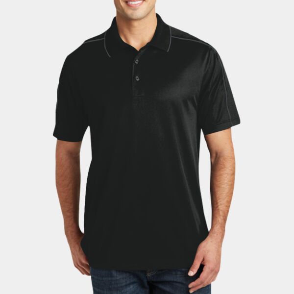 Micropique Sport Wick ® Piped Polo Thumbnail