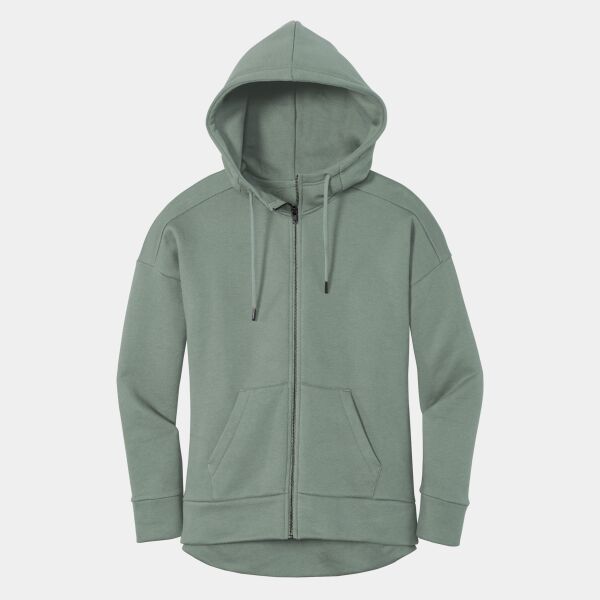 Women's Perfect Weight ® Fleece Drop Shoulder Full Zip Hoodie Thumbnail