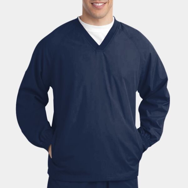 V Neck Raglan Wind Shirt Thumbnail