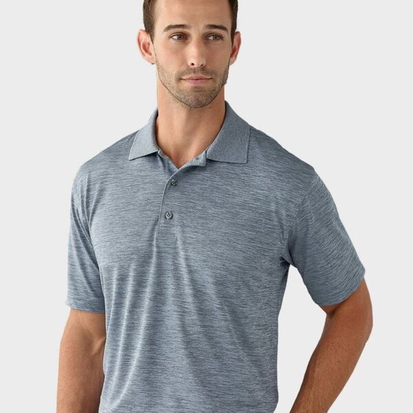 Dakota Striated Heather Polo Thumbnail