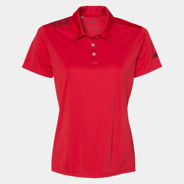Women's 3-Stripes Shoulder Polo Thumbnail